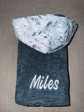 Load image into Gallery viewer, Zandino Evelyn Denim Ocean Towel Oversize Hooded Towel
