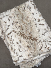 Load image into Gallery viewer, Zandino Chloe Natural Minky Blanket
