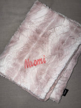 Load image into Gallery viewer, Winx + Blinx Wolverine Rosewater Minky Blanket
