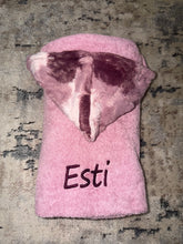 Load image into Gallery viewer, Winx + Blinx Smoothy Pink Oversized Hooded Towel
