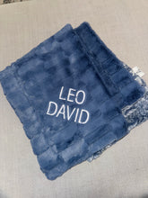 Load image into Gallery viewer, Zandino Mason Jeans Minky Blanket
