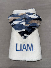Load image into Gallery viewer, Winx + Blinx Himalayas Denim Oversized Hooded Towel
