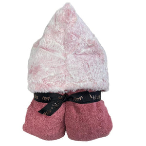 Winx + Blinx Doe Mauve Oversized Hooded Towel