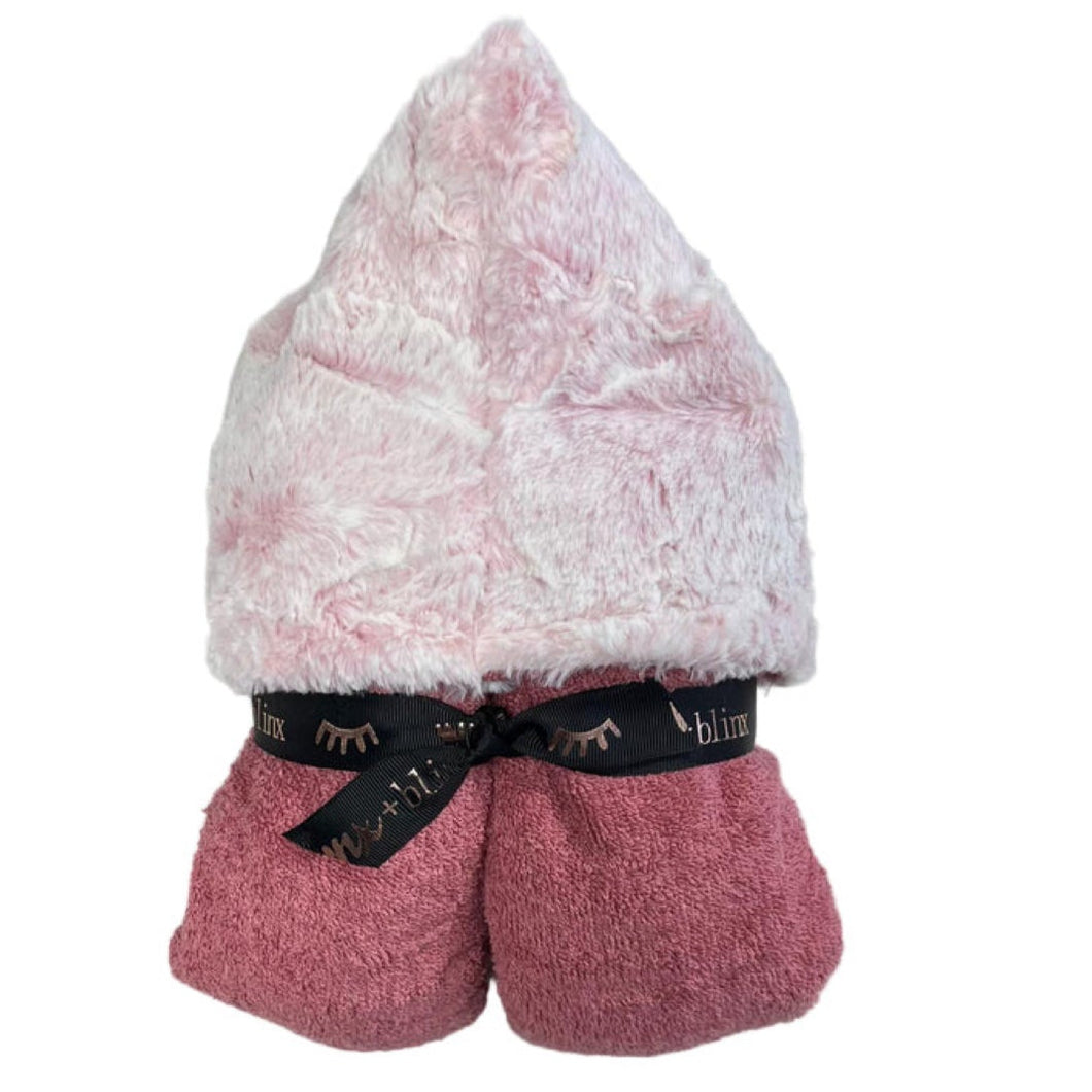 Winx + Blinx Doe Mauve Oversized Hooded Towel