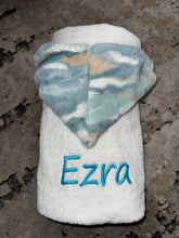 Load image into Gallery viewer, Winx + Blinx Himalayas Ocean Oversized Hooded Towel
