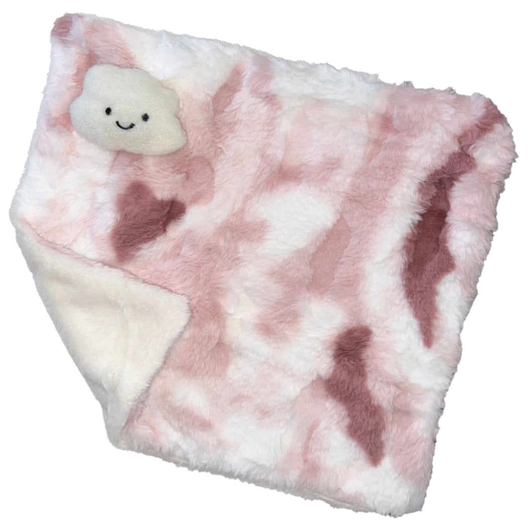 Confetti Mauve/Pink/White Security Blanket