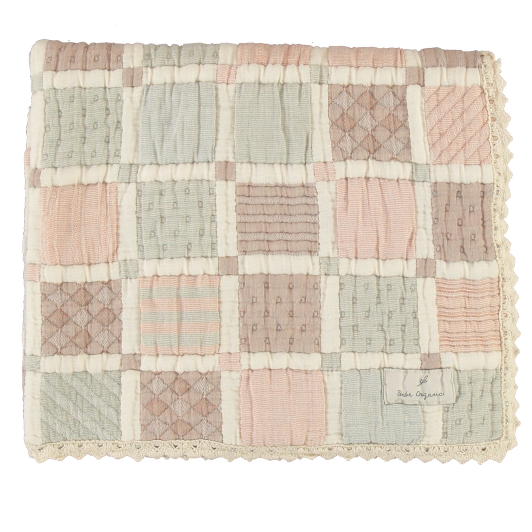 Bebe Organic Mellow Mai Patchwork Blanket