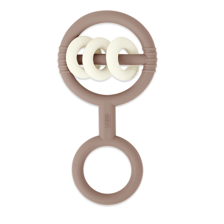 Adora Baby Bebe Rattle Teether- Mauve