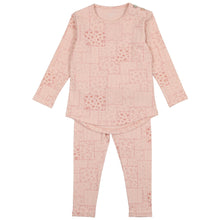 Load image into Gallery viewer, Bee &amp; Dee Pink Base Multi Floral Design Loungewear
