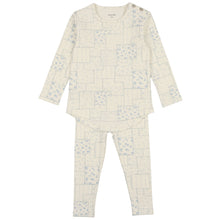 Load image into Gallery viewer, Bee &amp; Dee White Base Multi Floral Design Loungewear- Boy
