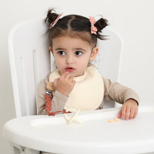 Adora Baby Muslin Bib- Neutral