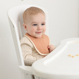 Adora Baby Muslin Bib- Neutral