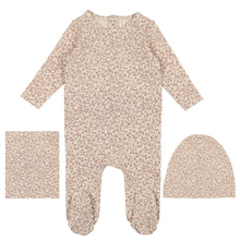 Load image into Gallery viewer, Lilette Mauve Floral Printed Layette Set
