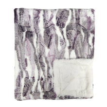 Load image into Gallery viewer, Winx + Blinx Himalayas Violet Minky Blanket
