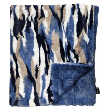 Load image into Gallery viewer, Winx + Blinx Himalayas Denim Minky Blanket
