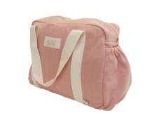 Load image into Gallery viewer, Kipp Baby Pink Waffle Diaper Bag
