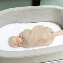 Load image into Gallery viewer, Little Fragile Sandstorm Knit Cocoon with Cotton Beanie
