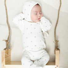 Load image into Gallery viewer, Little Fragile Off White Cotton Floral Layette Set
