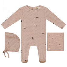 Load image into Gallery viewer, Bebe Bella Soft Pink Floral Printed Layette Set

