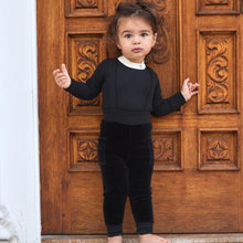 Load image into Gallery viewer, Parni Black Logo Overall with Onesie
