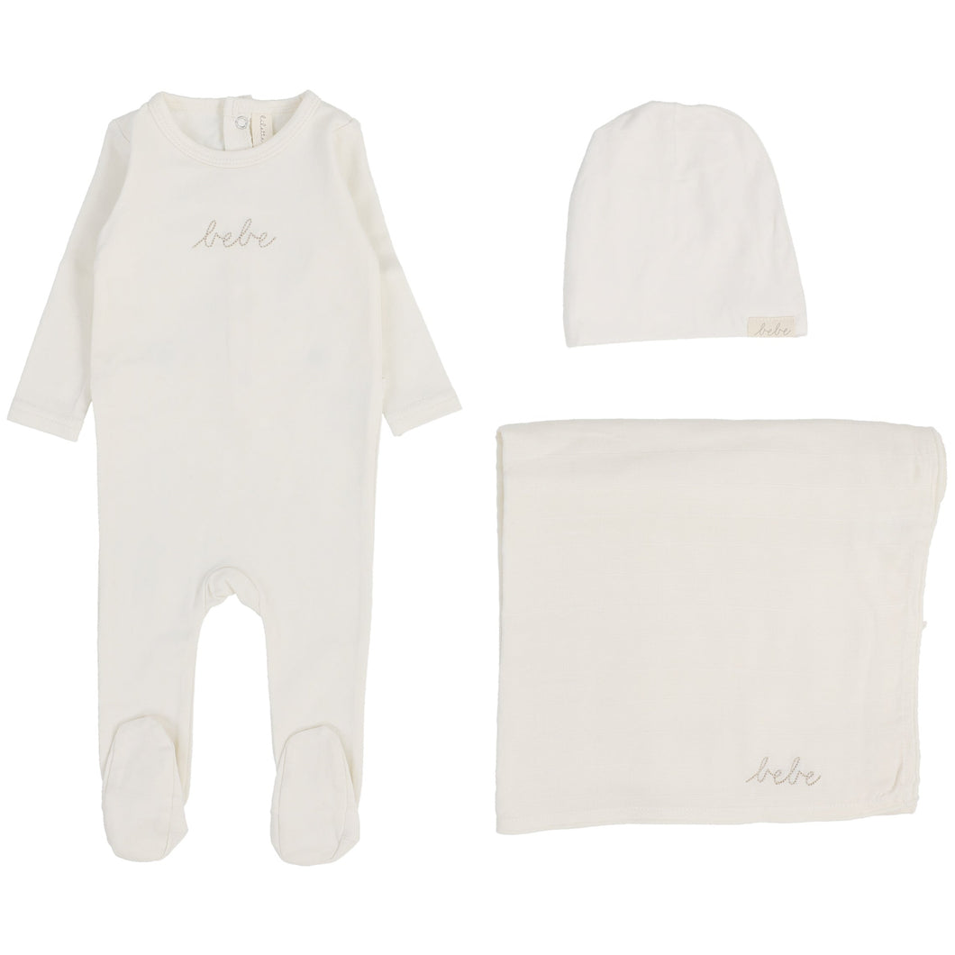 Lilette Oat Take Me Home Bebe Layette Set