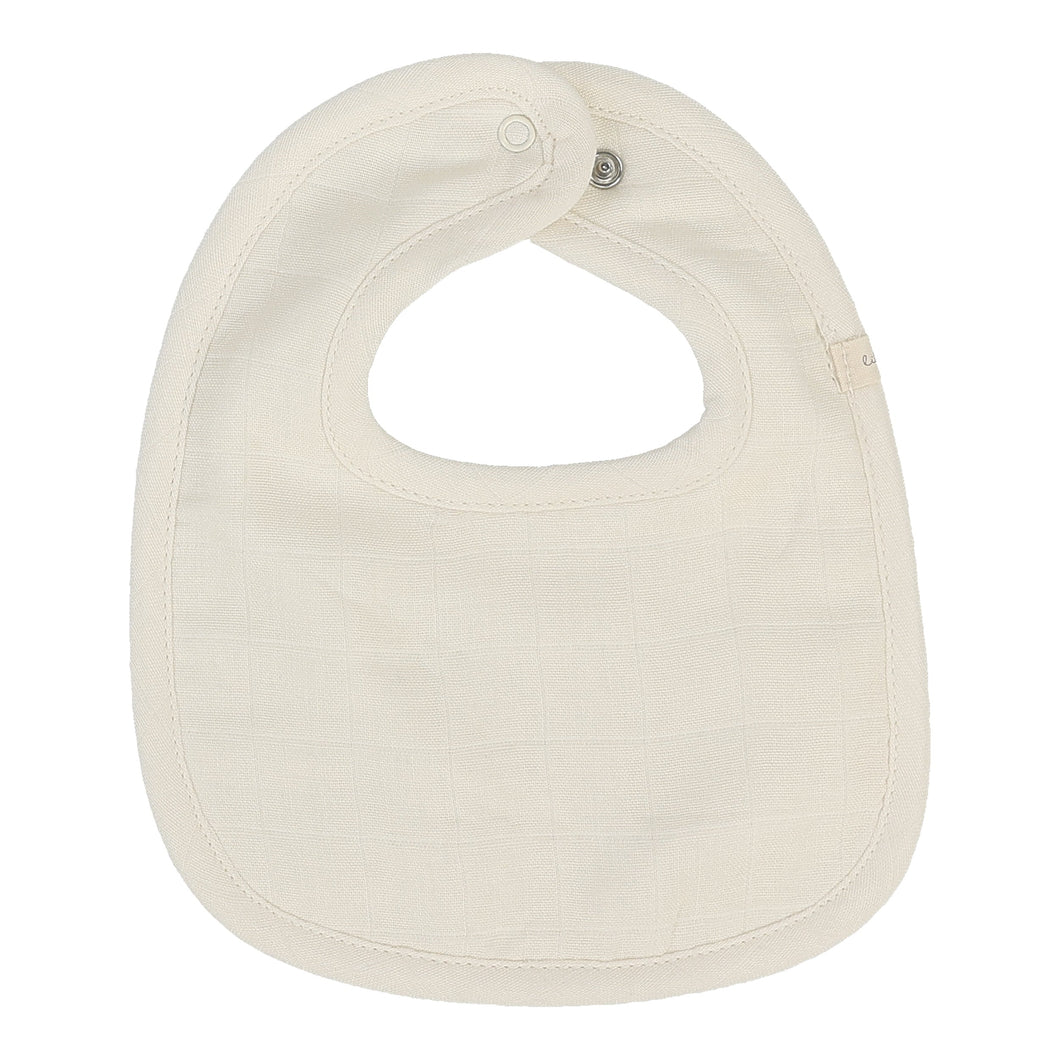 Lil Legs Classic Bib- Cream
