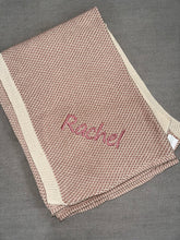 Load image into Gallery viewer, Domani Home Brunello Rose Baby Blanket
