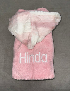Winx + Blinx Ombre Pink Oversized Hooded Towel