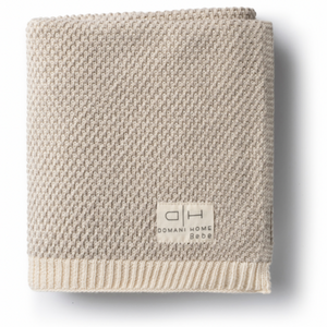 Domani Home Brunello Sand Baby Blanket