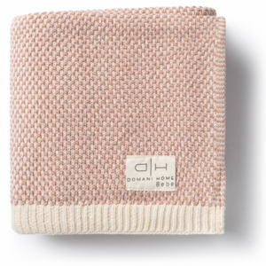 Domani Home Brunello Rose Baby Blanket