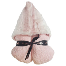 Load image into Gallery viewer, Winx + Blinx Ombre Pink Oversized Hooded Towel
