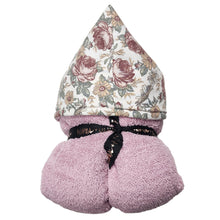 Load image into Gallery viewer, Winx + Blinx Floral Rose Oversized Hooded Towel
