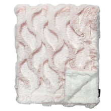 Load image into Gallery viewer, Winx + Blinx Bailey Mauve Minky Blanket
