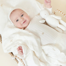 Load image into Gallery viewer, Kipp Baby Blue Bunny Layette Set
