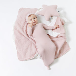Kipp Baby Pink Waffle Star Pillow