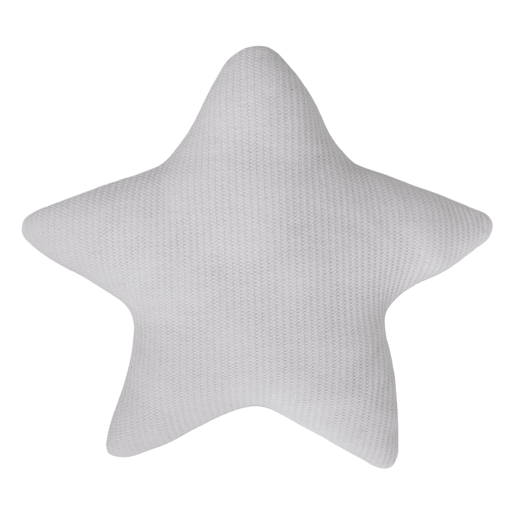 Kipp Baby Grey Waffle Star Pillow