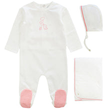 Load image into Gallery viewer, Kipp Baby Pink Heart Balloon Layette Set
