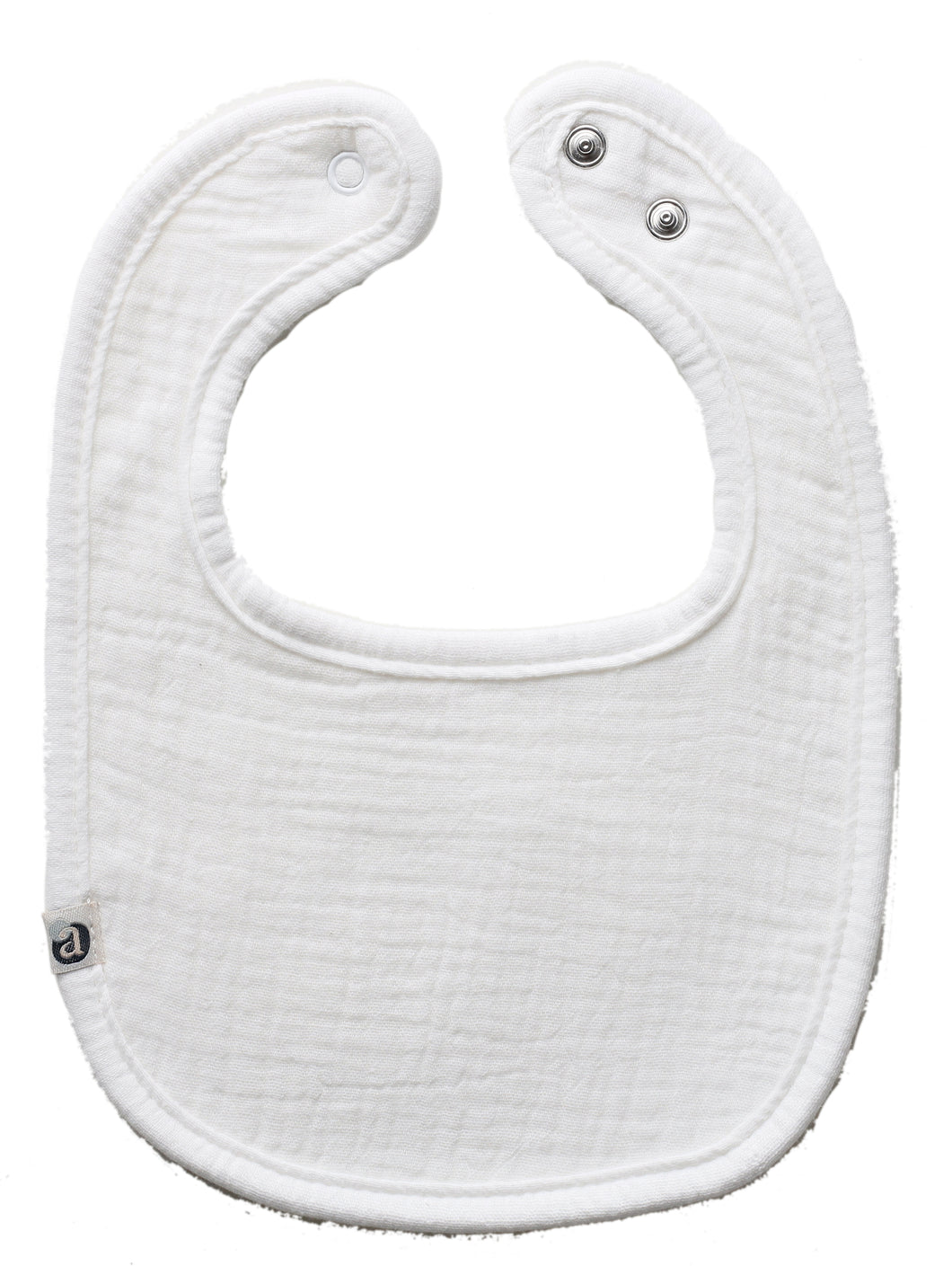 BCP X Lil Legs Baby Bibs-White