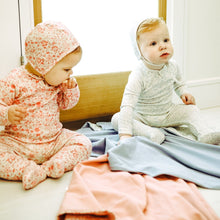 Load image into Gallery viewer, Bee &amp; Dee Powder Pink Cotton Print Collection Layette Set
