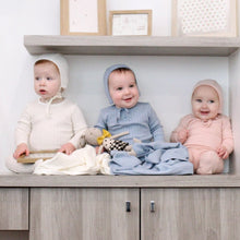 Load image into Gallery viewer, Bee &amp; Dee Blush Pointelle Collection Layette Set
