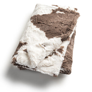 Zandino Mateo Brown Minky Blanket