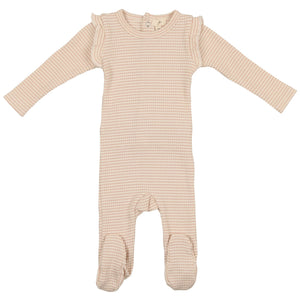 Lil Legs Pink Stripe Ribbed Stretchie