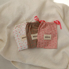 Load image into Gallery viewer, Mocha Oatmeal Flower Girl Layette Set
