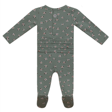 Load image into Gallery viewer, So Loved Mint Flower Layette Set
