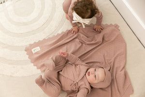 Bebe Bella Bloom Knitted Wrap Baby Set