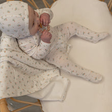 Load image into Gallery viewer, Lux Off White Floral Layette Set
