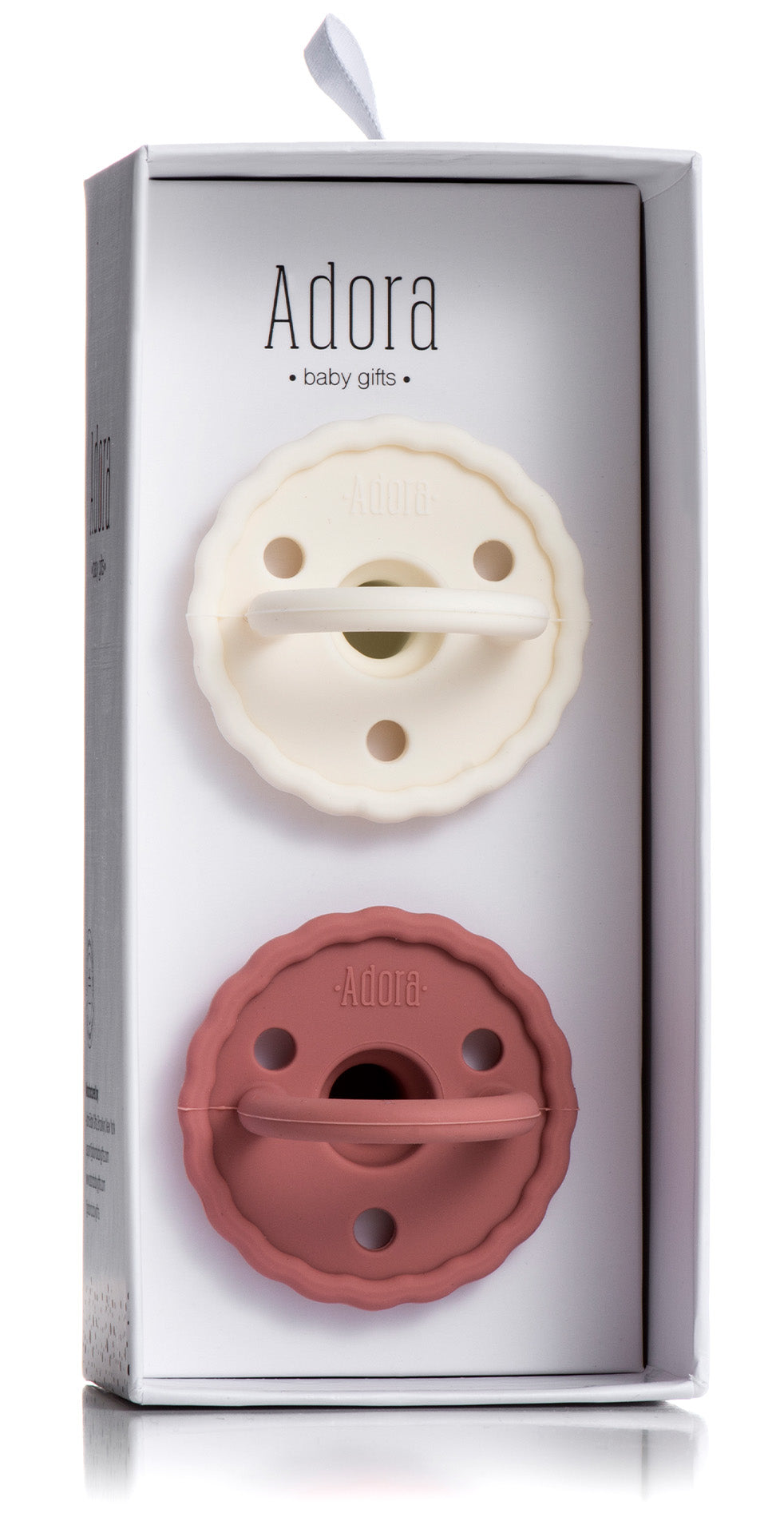 Adora Scalloped Vanilla – Rosewood Pacifier Adora Scalloped Vanilla – Rosewood Pacifier