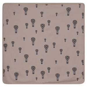Bebe Bella Dark Almond/Black Checkered Balloon Swaddle