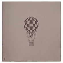 Load image into Gallery viewer, Bebe Bella Dark Almond/Mink Checkered Hot Air Balloon Reversible Blanket
