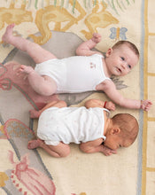 Load image into Gallery viewer, Bebe Bella White/Mauve Baby Undershirts With Cherry Print
